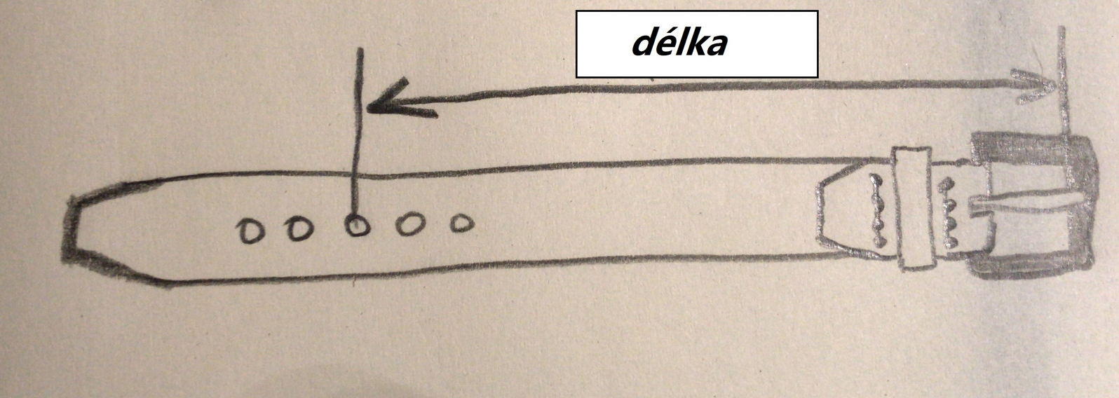 Opasek pánský - 40mm - tmavě červená