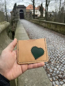 Mini peněženka - srdce